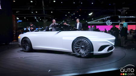 Los Angeles 2022: The Genesis X Convertible Concept Turns Heads
